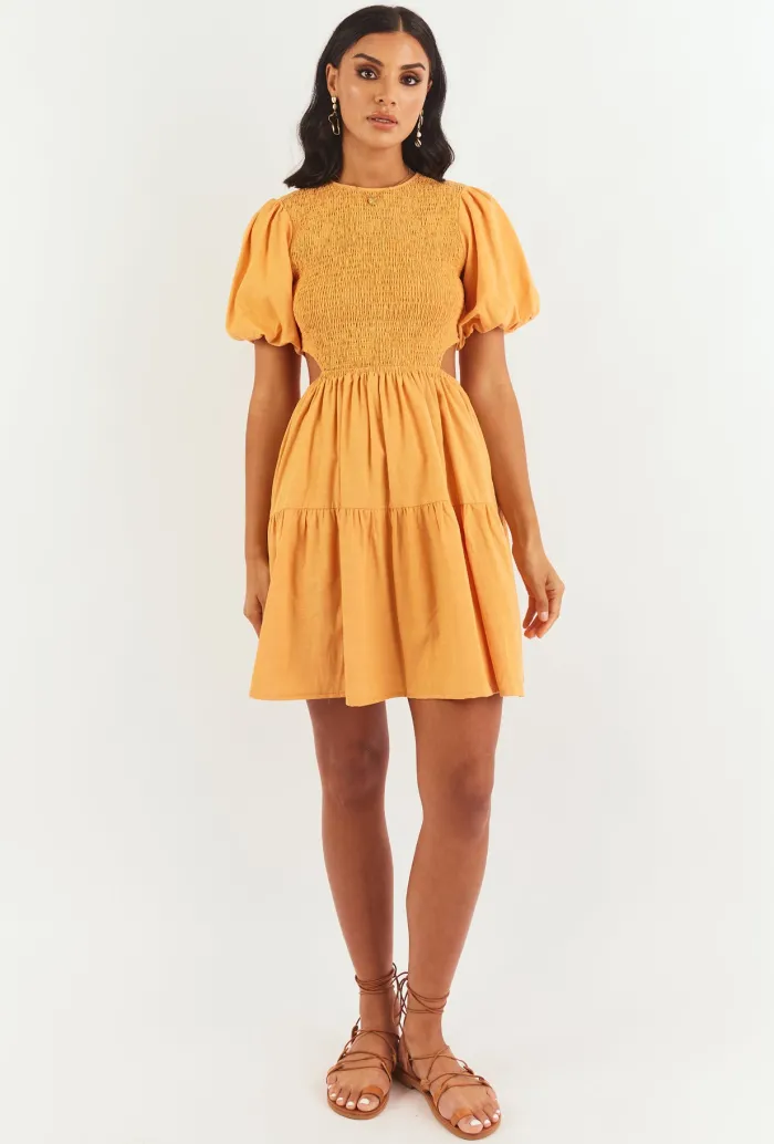 BIANCA MINI DRESS -^Girl and the Sun Online