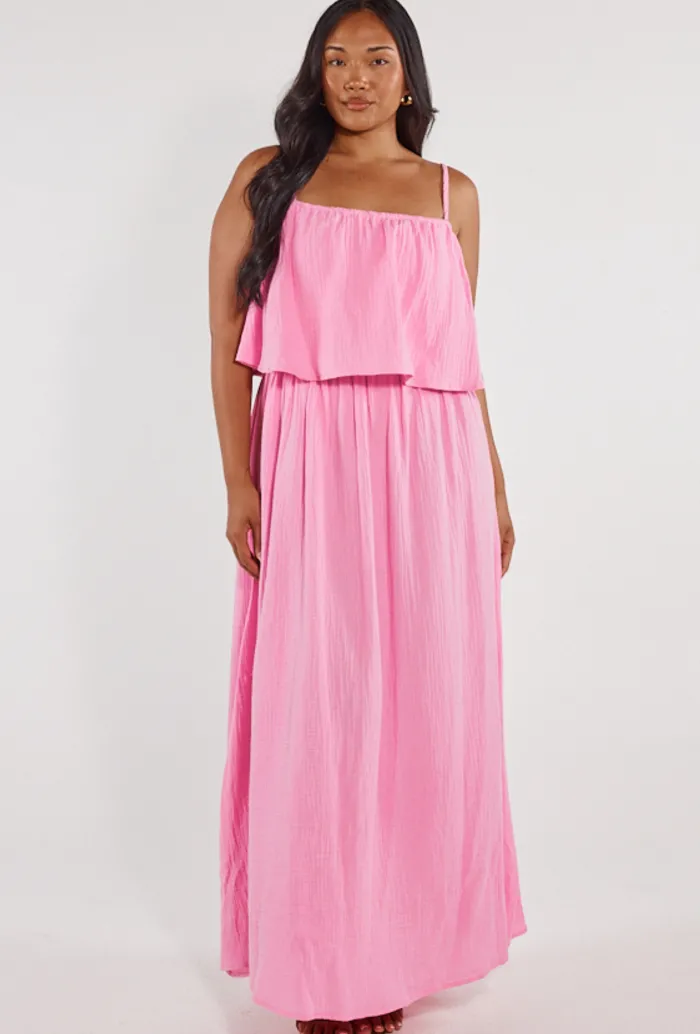 PIA MAXI DRESS -^Girl and the Sun Shop