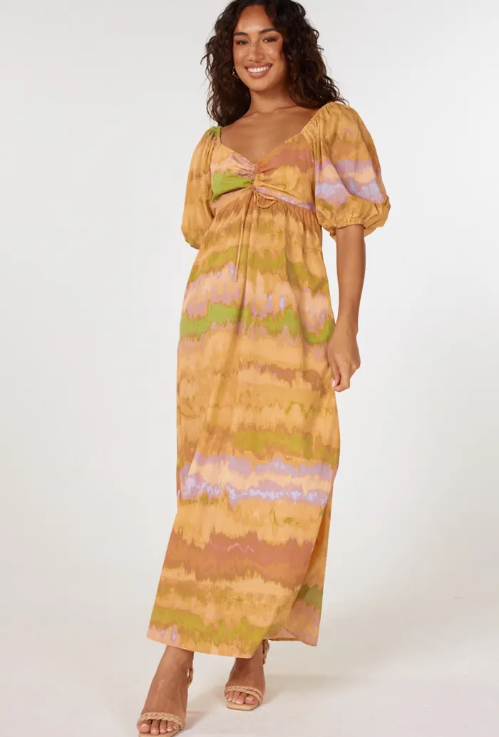 TAMARA MAXI DRESS -^Girl and the Sun Cheap